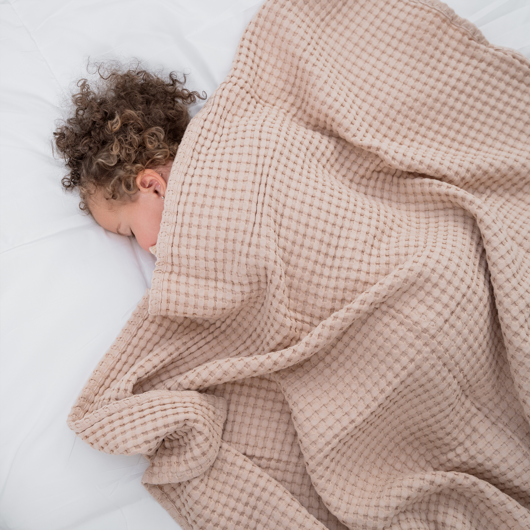 Comfy Cubs Baby Waffle Blankets Blush Cotton Soft Cozy Comfy Cubs Everetts Place: Online Boutique
