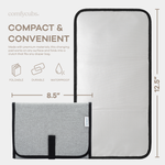 Comfy Cubs Compact Changing Pad Solid Grey For Travel Comfy Cubs Everetts Place: Online Boutique