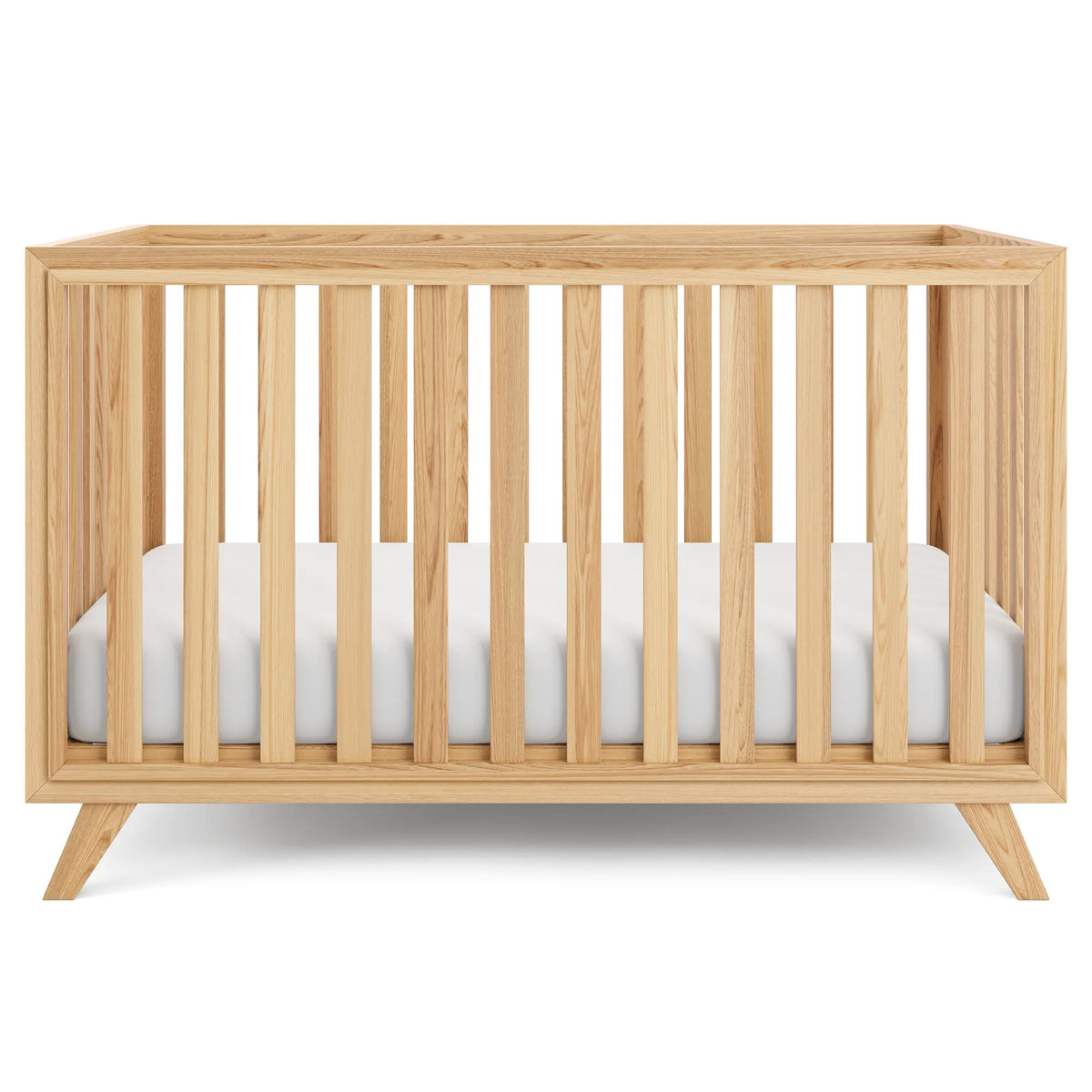 Comfy Cubs Convertible Baby Crib Natural Wood For 0 To 3 Years Comfy Cubs 