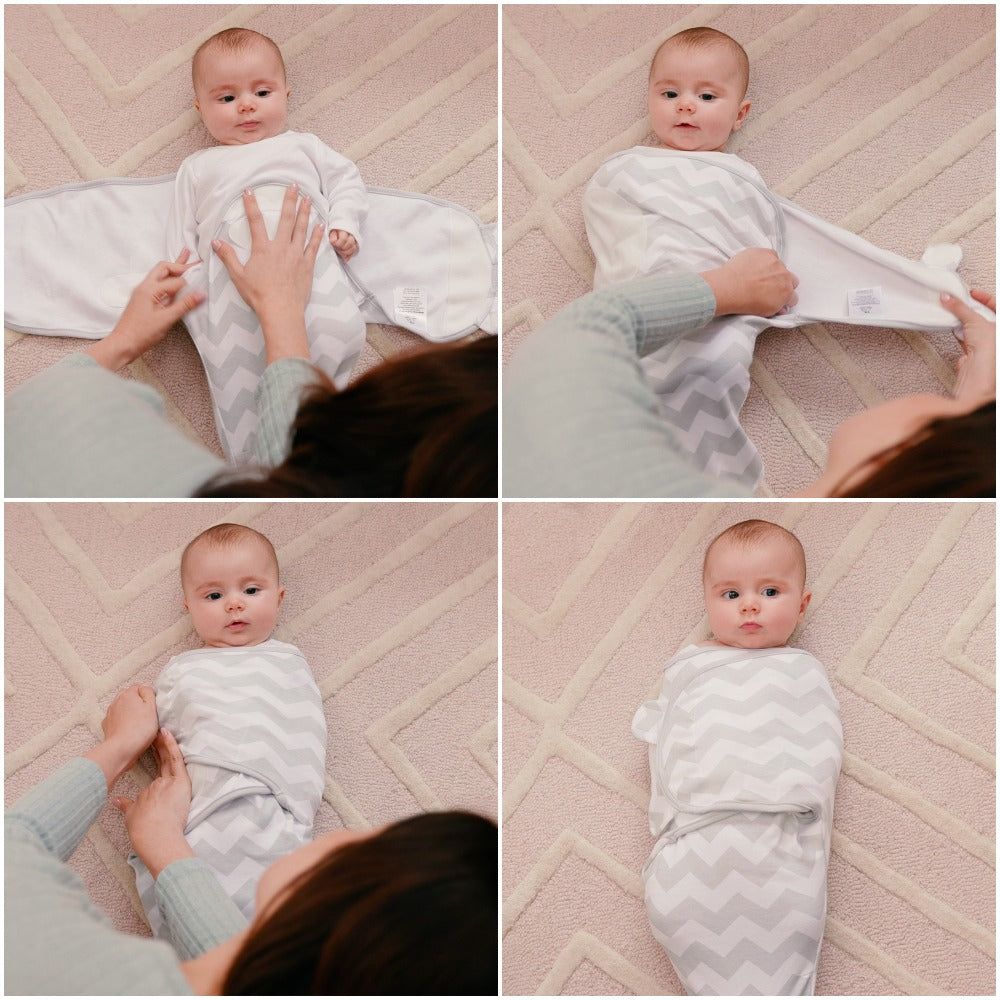 Comfy Cubs Easy Swaddle Blanket Gray Chevron Pack Of 1 Comfy Cubs Everetts Place: Online Boutique