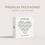 Comfy Cubs Easy Swaddle Blanket Gray Chevron Pack Of 1 Comfy Cubs Everetts Place: Online Boutique