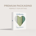Comfy Cubs Easy Swaddle Blankets Pack Of 3 Stone Sage Azul Comfy Cubs Everetts Place: Online Boutique