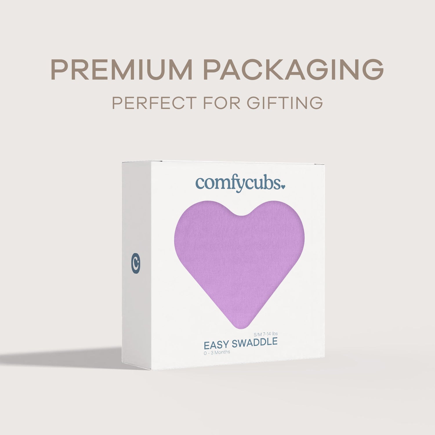 Comfy Cubs Easy Swaddle Blankets Purple for Newborns Comfy Cubs Everetts Place: Online Boutique