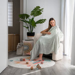 Comfy Cubs Green Muslin Swaddle Blankets 4 Pack Set Comfy Cubs Everetts Place: Online Boutique