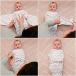 Comfy Cubs Grey Swaddle Blankets Pack Of 3 For Newborns Cozy Comfy Cubs Everetts Place: Online Boutique