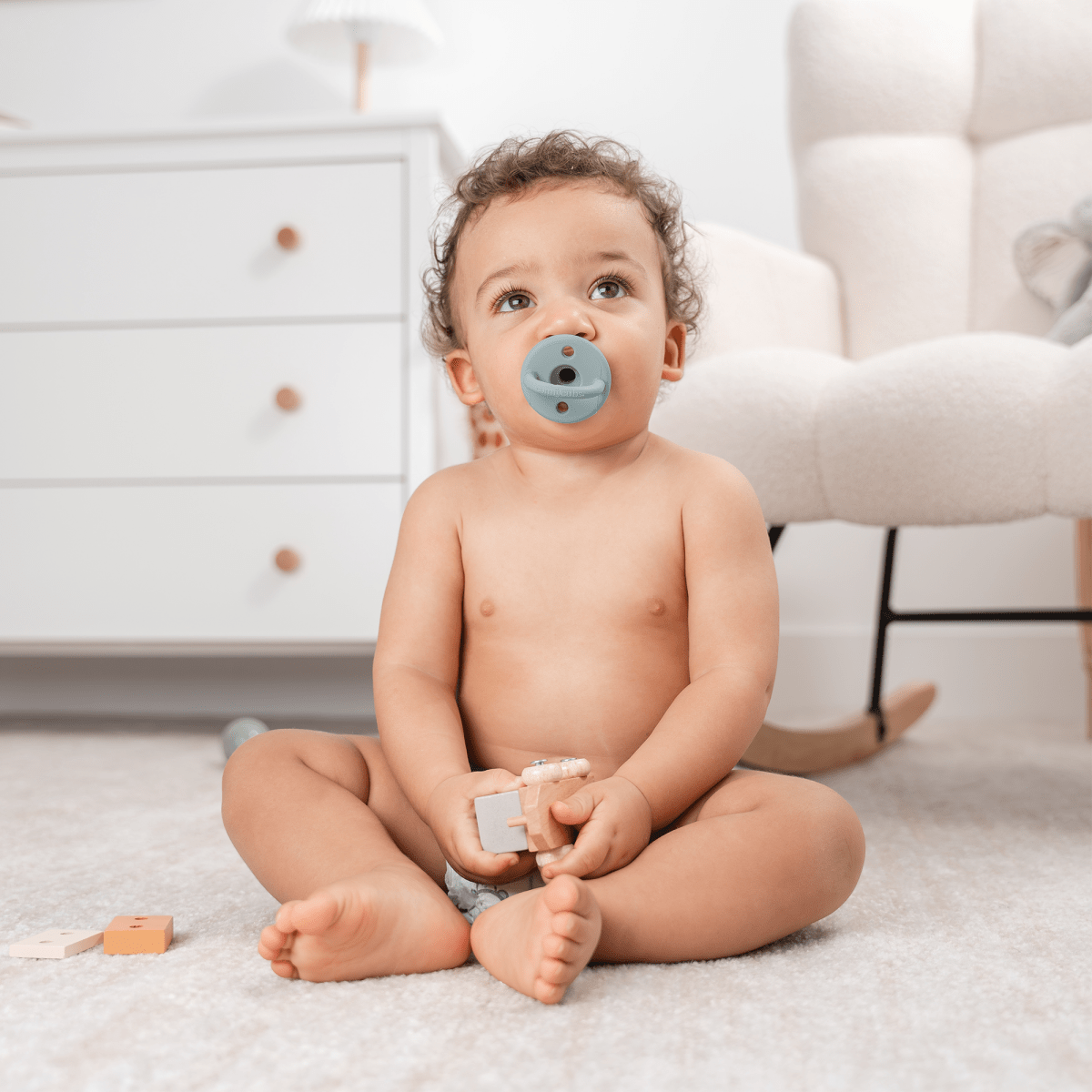 Comfy Cubs Comfy Cubs Multicolor Boy Pacifiers 5 Pack Silicone Nipple - Everetts Place Boutique - 