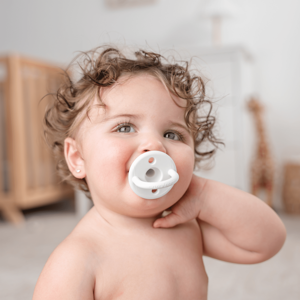 Comfy Cubs Comfy Cubs Multicolor Pacifiers 5 Pack For Girls Non Toxic - Everetts Place Boutique - 