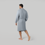 Comfy Cubs Pacific Blue Muslin Bathrobe 100 Percent Cotton Comfy Cubs Everetts Place: Online Boutique