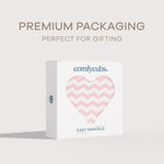 Comfy Cubs Pink Chevron Easy Swaddle Blanket Pack 1 Comfy Cubs Everetts Place: Online Boutique