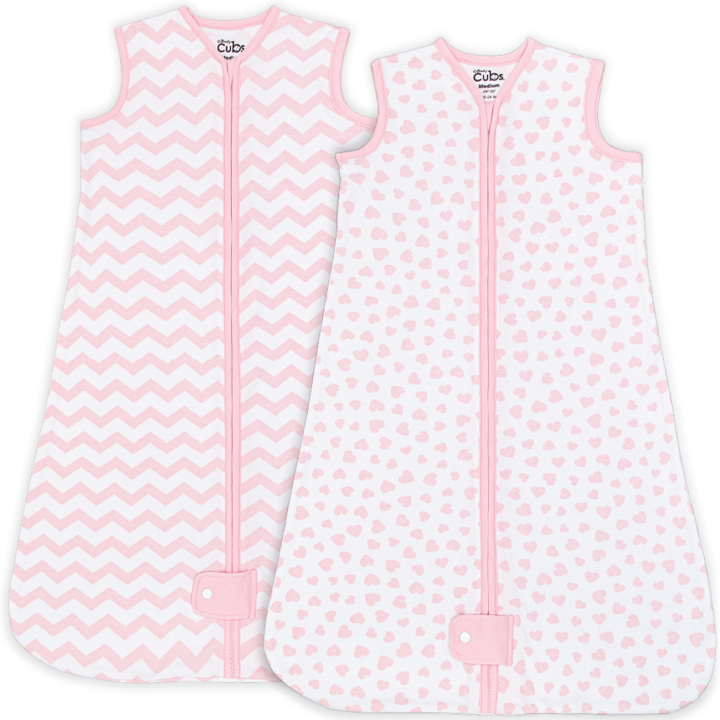 Comfy Cubs Pink Sleep Sacks for Babies and Toddlers Comfy Cubs Everetts Place: Online Boutique 44.99