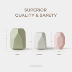 Montessori Wood Stacking Blocks for Toddlers Neutral Pack Comfy Cubs Everetts Place: Online Boutique
