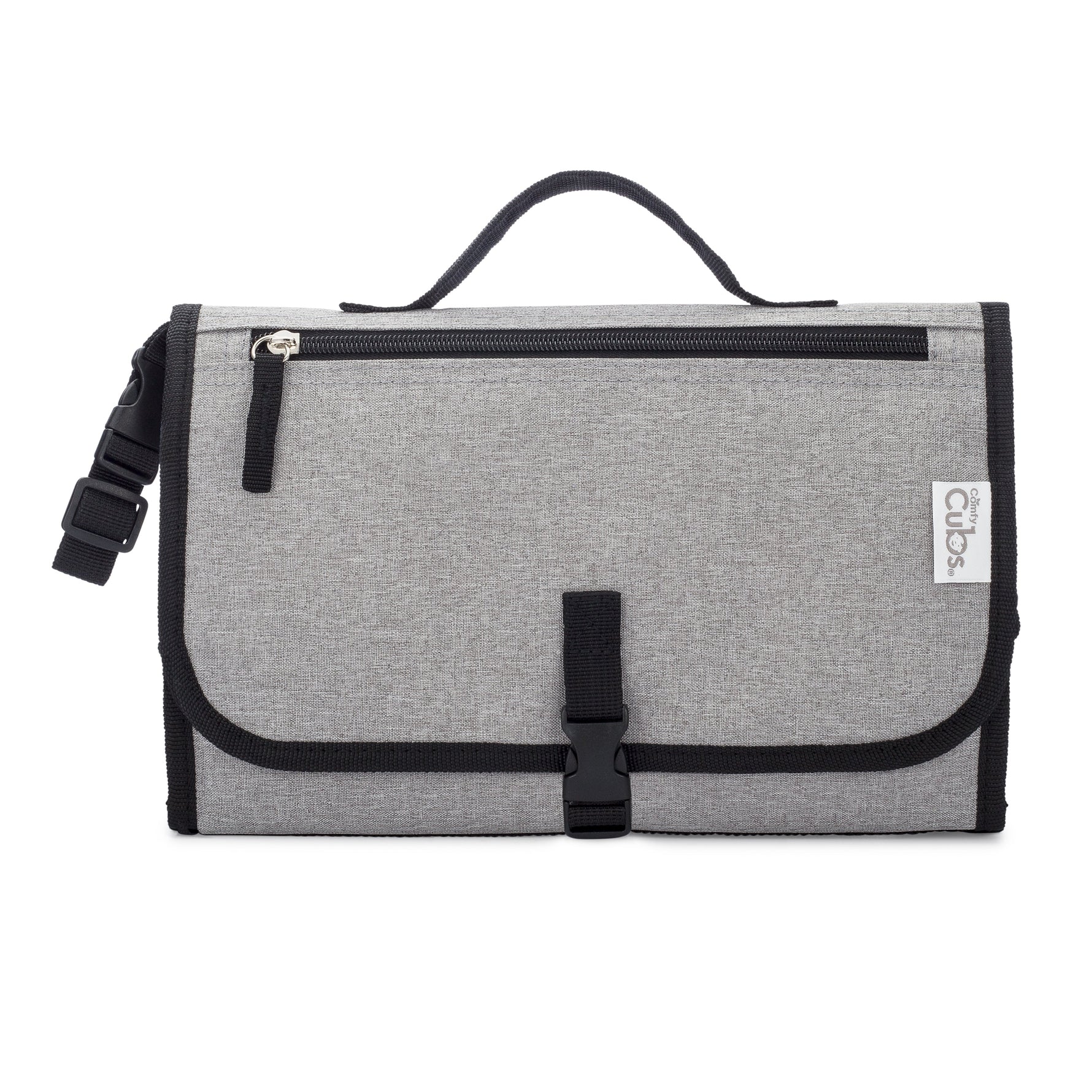 Comfy Cubs Portable Changing Pad Solid Grey On The Go Comfy Cubs Everetts Place: Online Boutique
