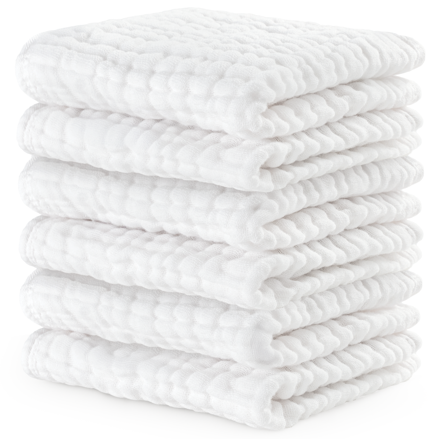 Comfy Cubs Premium Muslin Washcloths For Baby White Comfy Cubs Everetts Place: Online Boutique 19.99
