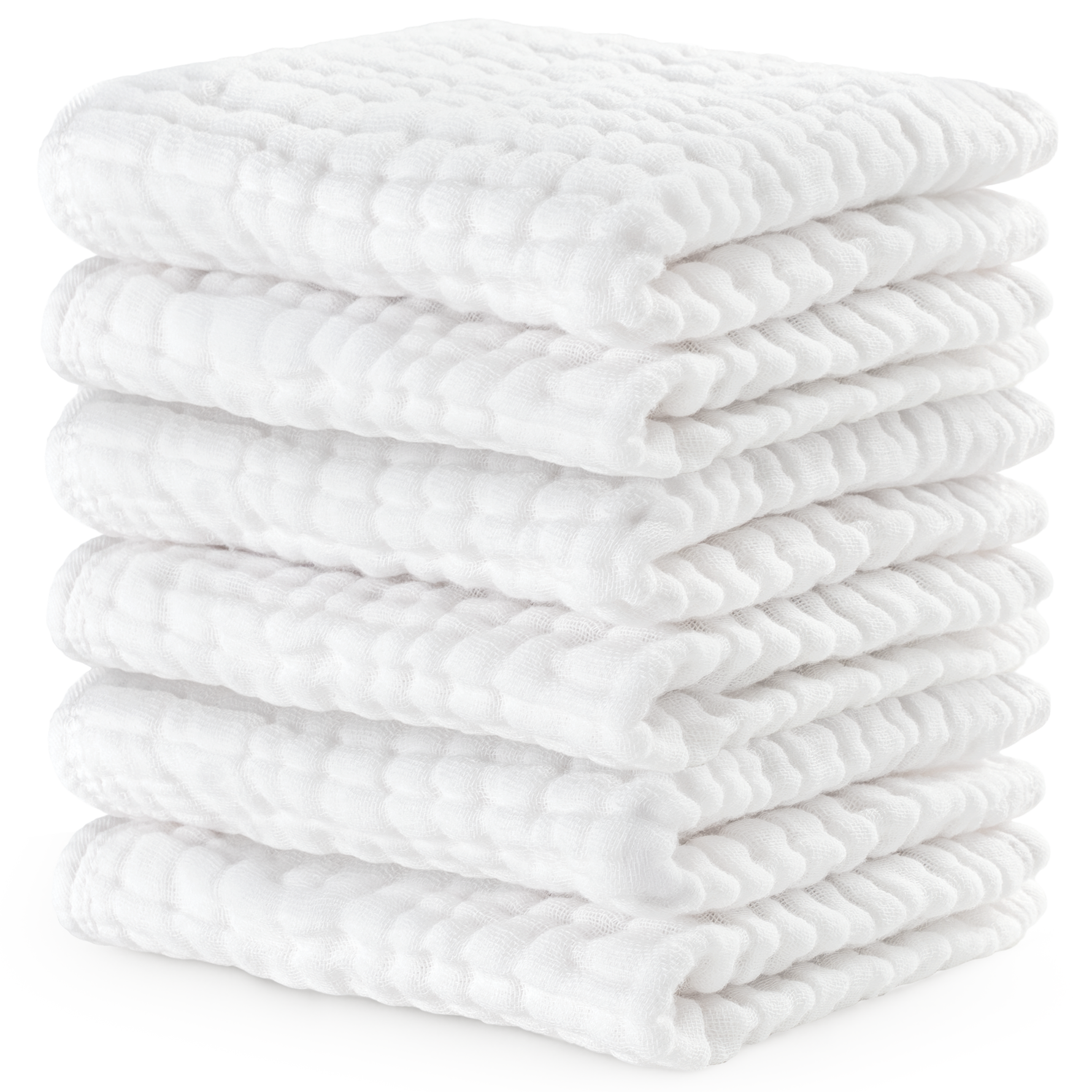 Comfy Cubs Premium Muslin Washcloths For Baby White Comfy Cubs Everetts Place: Online Boutique 19.99