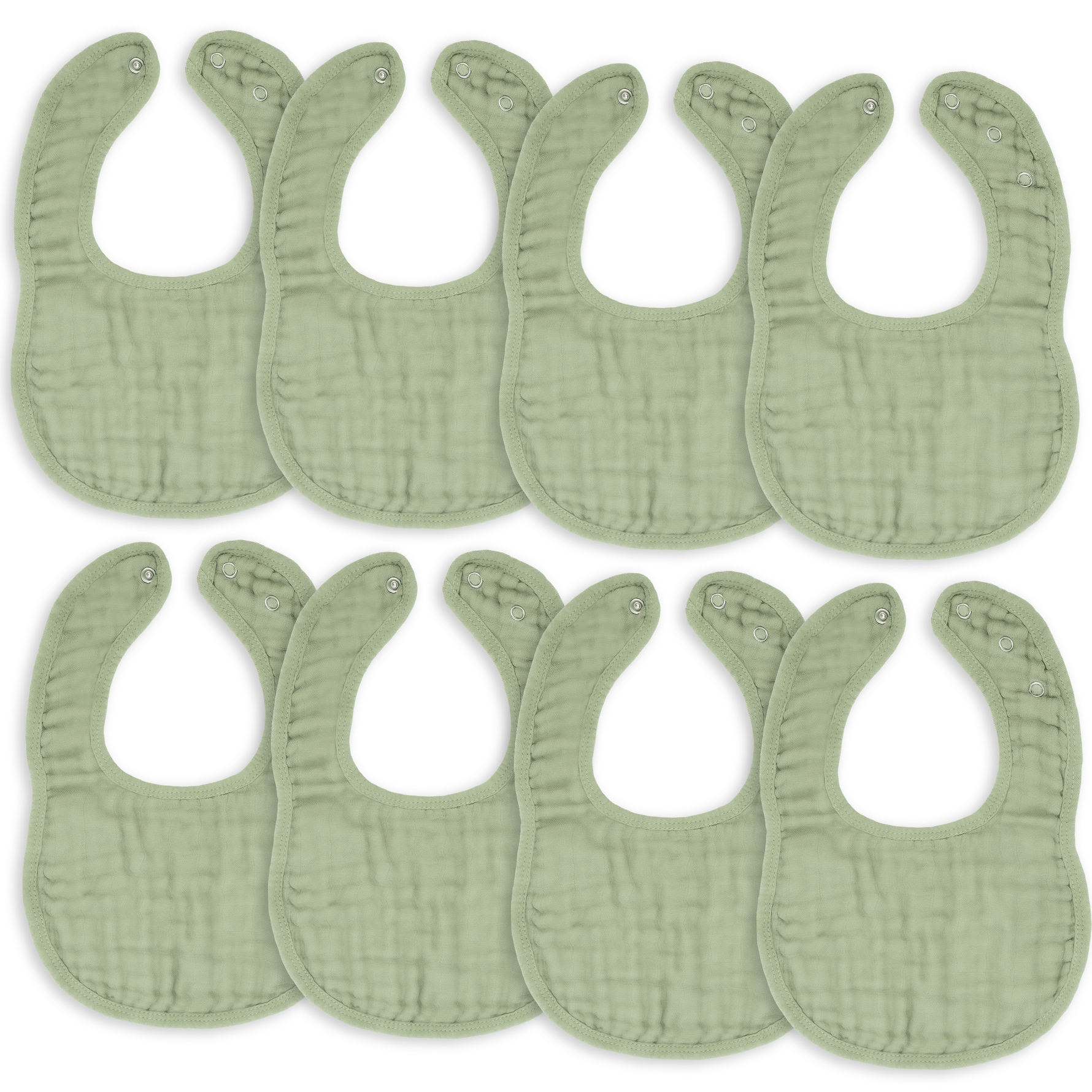 Comfy Cubs Sage Muslin Bibs for Drool and Comfort Daily Comfy Cubs Everetts Place: Online Boutique 24.99