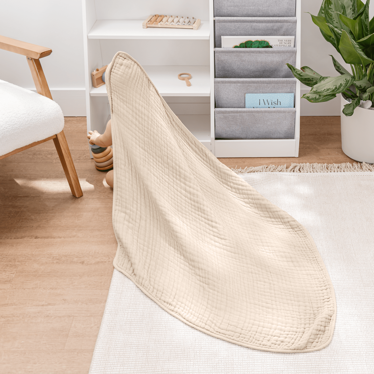 Comfy Cubs Comfy Cubs Sand Baby Hooded Soft Bath Towel For Babies - Everetts Place Boutique - 