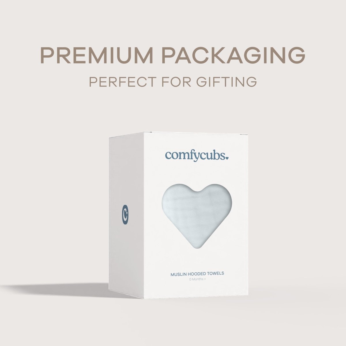 Comfy Cubs Comfy Cubs Soft Baby Hooded Towel White Plush Bath Wrap - Everetts Place Boutique - 