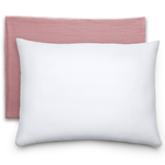 Comfy Cubs Toddler Pillow With Mauve Muslin Pillowcase Comfy Cubs Everetts Place: Online Boutique 26.99
