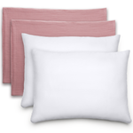 Comfy Cubs Toddler Pillow With Mauve Muslin Pillowcase Comfy Cubs Everetts Place: Online Boutique 36.99