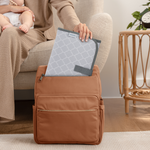 Compact Grey Pattern Changing Pad For Travel And On The Go Comfy Cubs Everetts Place: Online Boutique