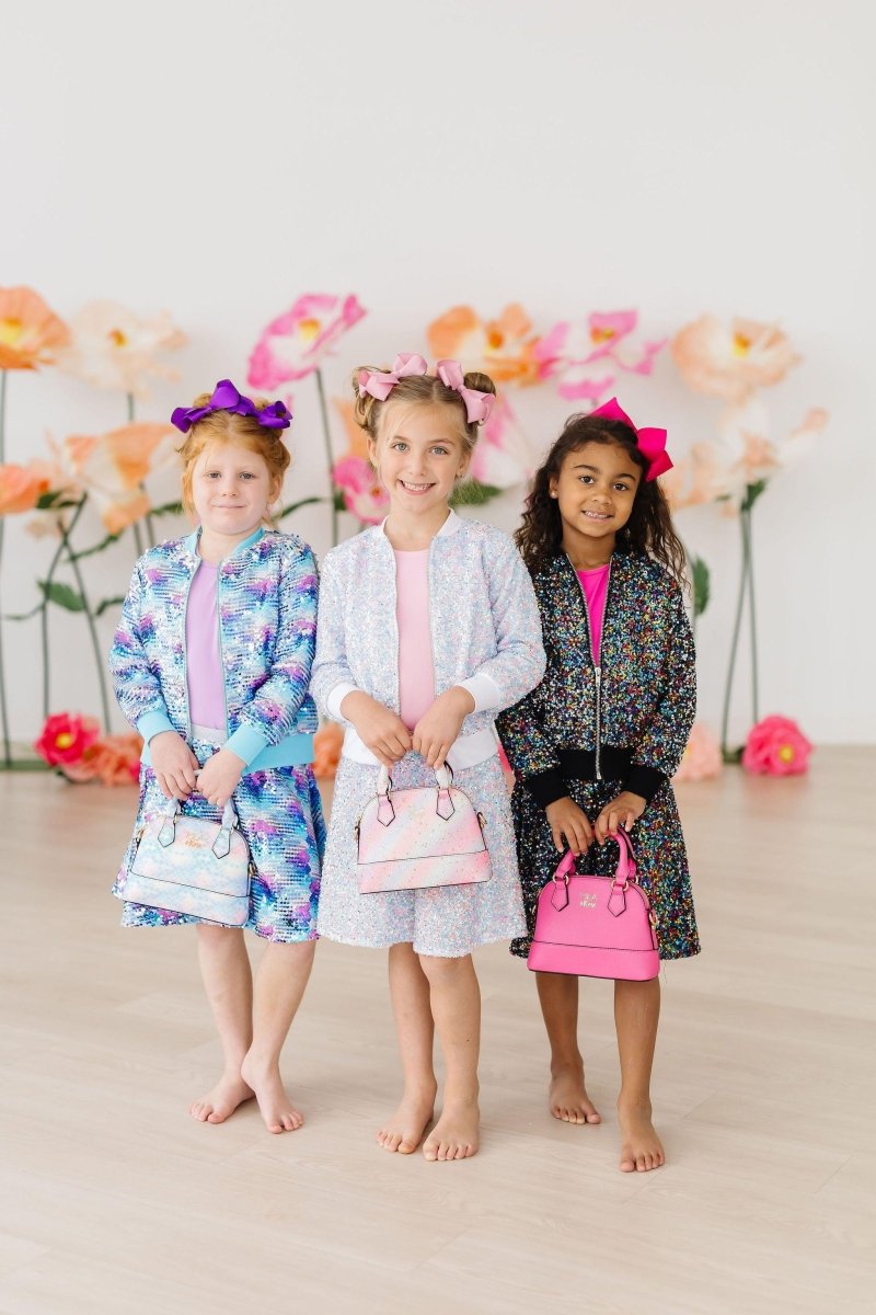 Mila & Rose ® Confetti Sequin Twirl Skort With Attached Shorts Mila Rose - Everetts Place Boutique - 