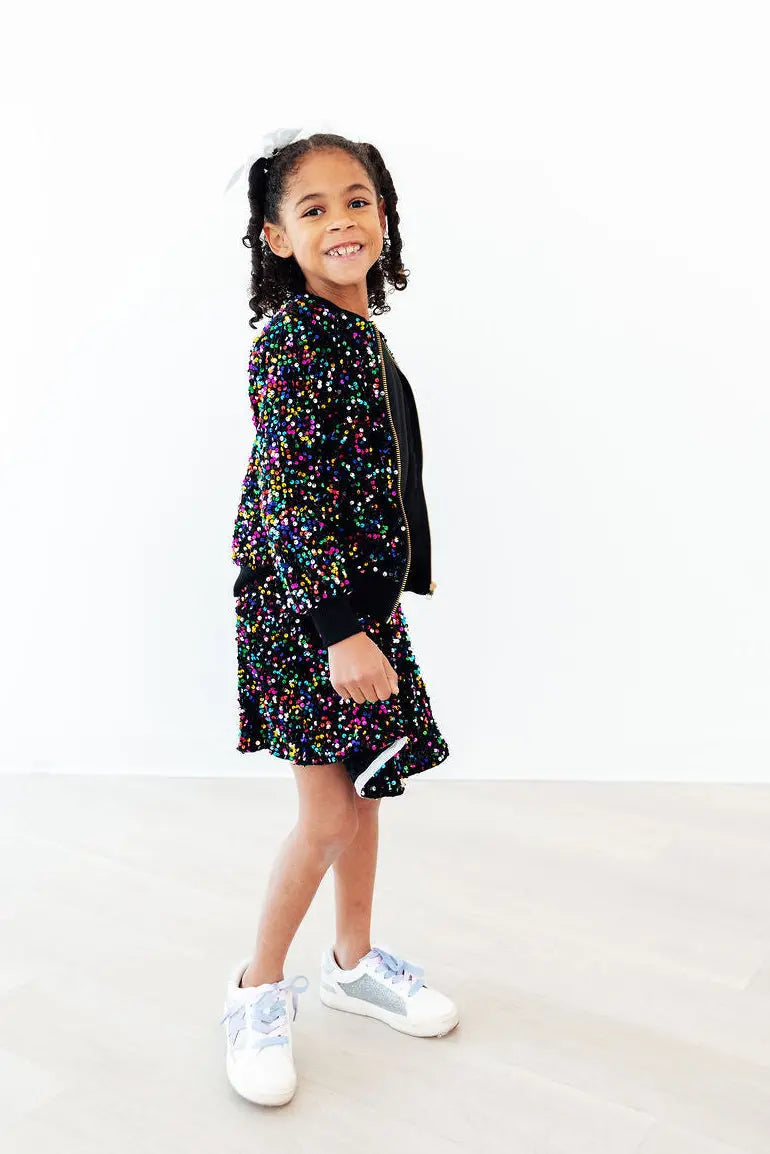 Confetti Velvet Sequin Jacket Mila & Rose ® 