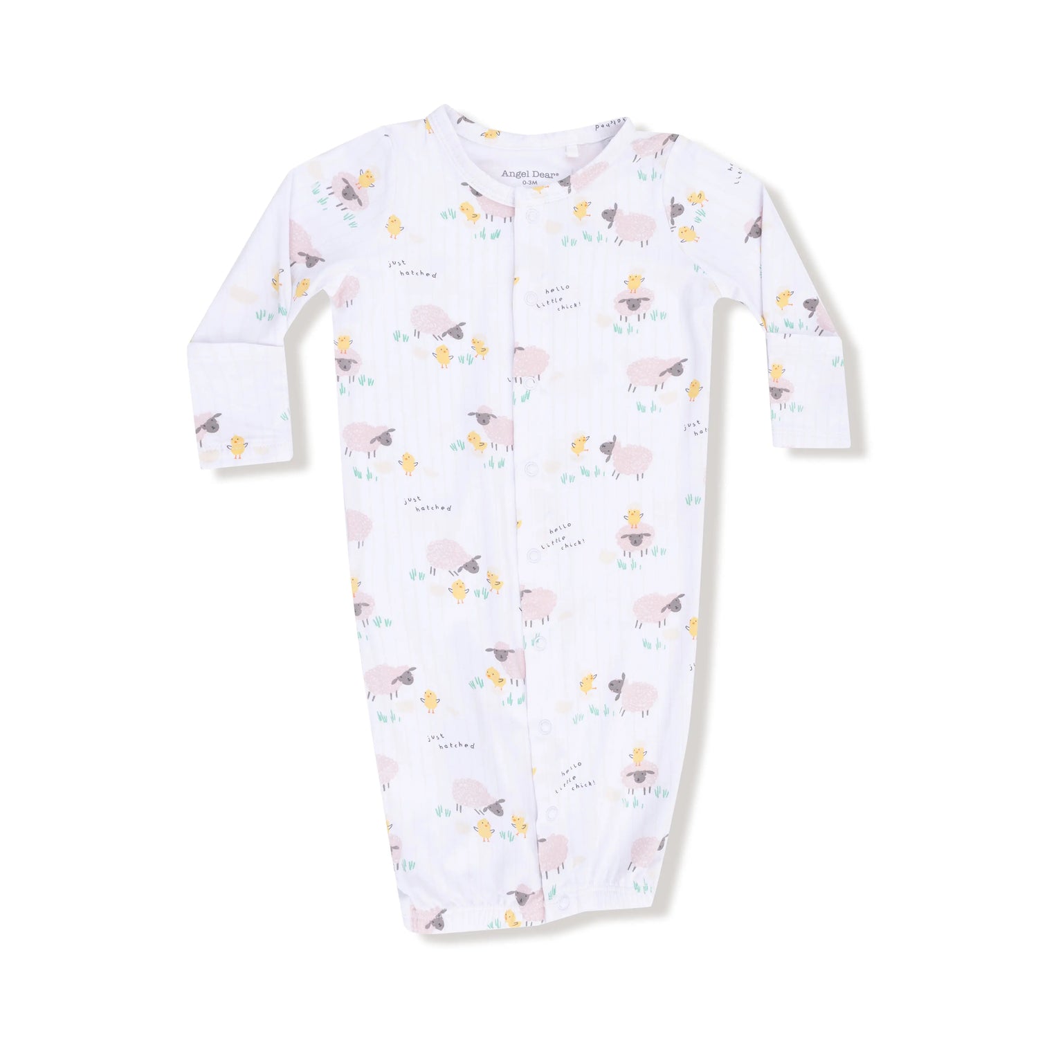Angel Dear Convertible Baby Gown By Angel Dear Silky Soft And Cozy - Apparel & Accessories > Clothing > Baby & Toddler Clothing > Baby & Toddler Sleepwear 539