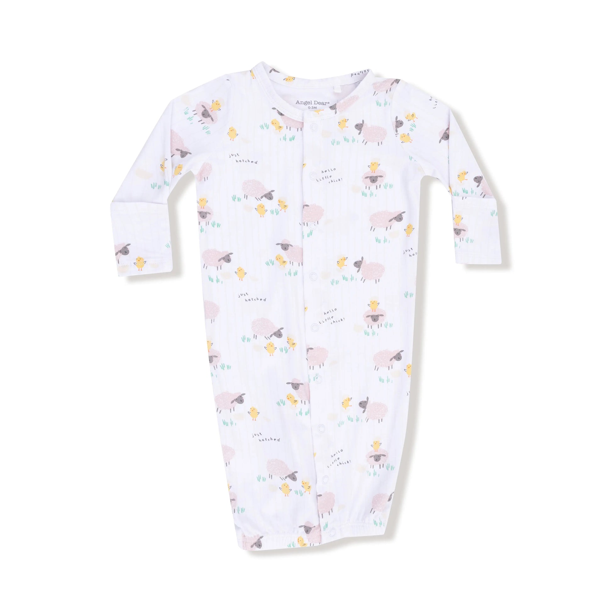 Convertible Baby Gown By Angel Dear Silky Soft And Cozy Angel Dear Everetts Place: Online Boutique