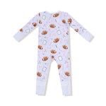 Angel Dear Convertible Baby Romper Super Soft Viscose from Bamboo Fiber Snug Fit - Apparel & Accessories > Clothing > Baby & Toddler Clothing > Baby & Toddler Sleepwear 126