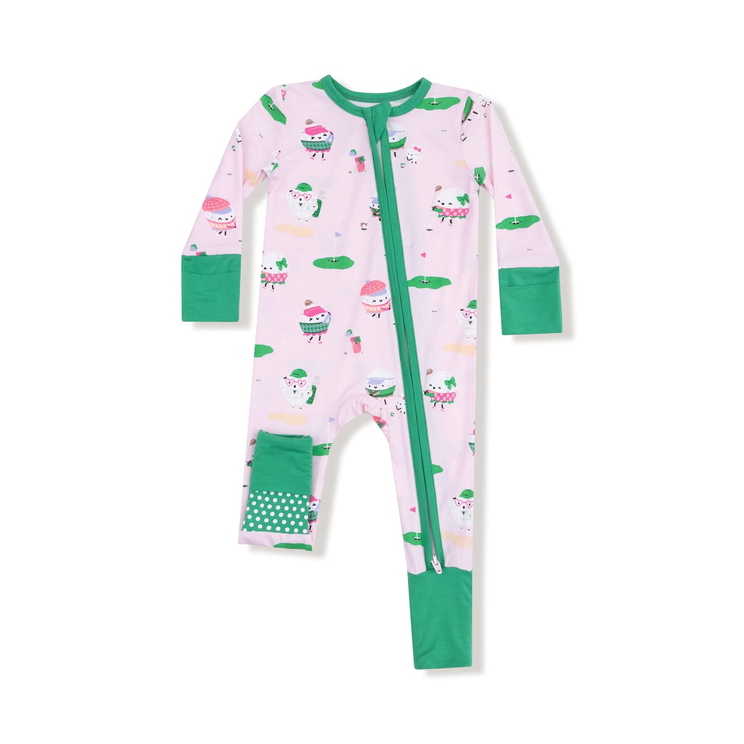 Angel Dear Convertible Romper By Angel Dear Bamboo Viscose Snaps - Apparel & Accessories > Clothing > Baby & Toddler Clothing > Baby & Toddler Sleepwear 126