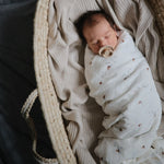 Mushie Organic Cotton Muslin Swaddle Blanket for Baby Cuddling and Nursing - Baby & Toddler > Swaddling & Receiving Blankets Swaddle