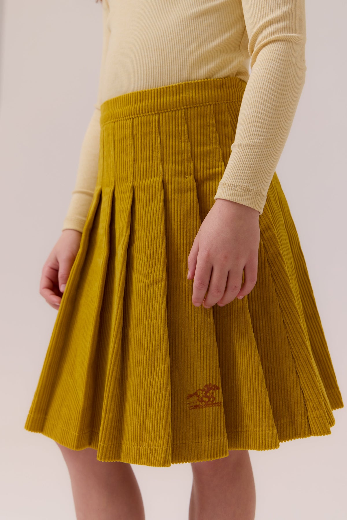 Delilah Skirt - Mustard by Shop Cottier (view 2 of 8)