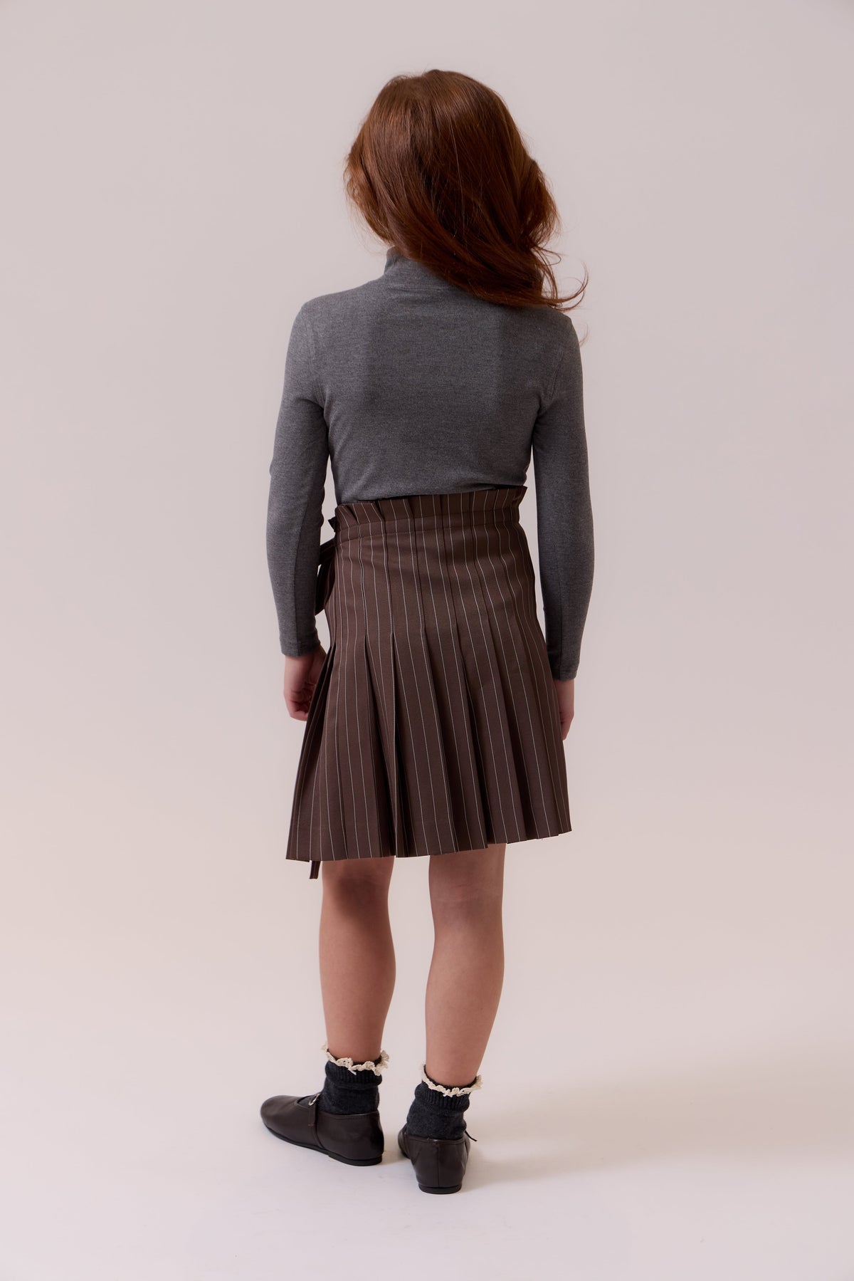 Eleanor Turtleneck - Grey by Shop Cottier (view 4 of 4)