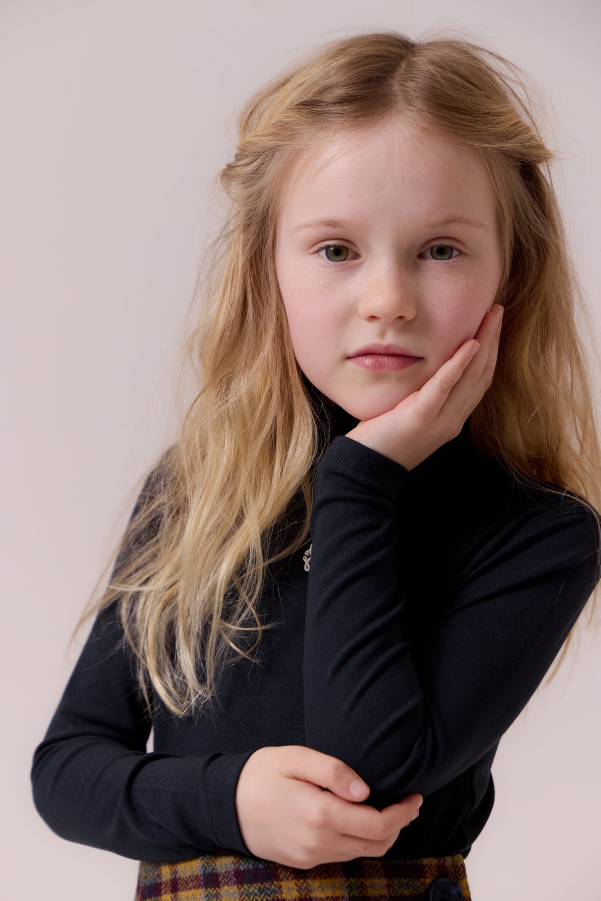 Eleanor Turtleneck - Navy by Shop Cottier (view 2 of 3)
