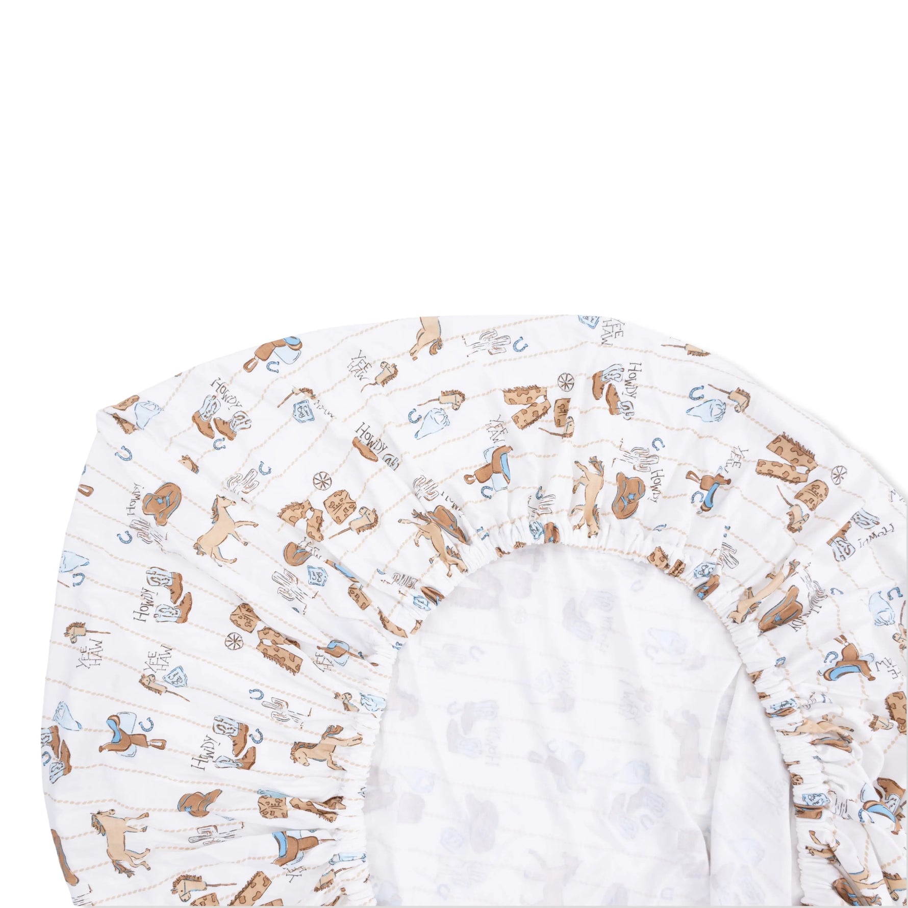 Cowboy Nursery - Crib Sheet Angel Dear 