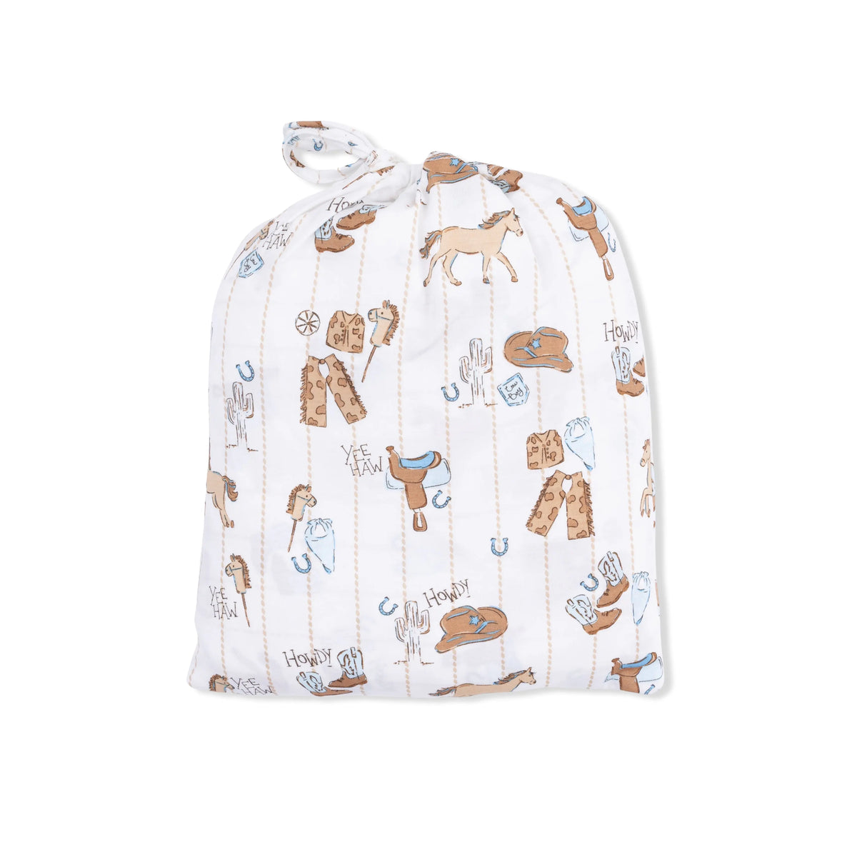 Cowboy Nursery - Crib Sheet Angel Dear 