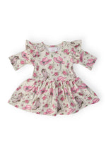 Mila & Rose ® Cowgirl Cutie 3/4 Sleeve Flutter Twirl Bodysuit - 