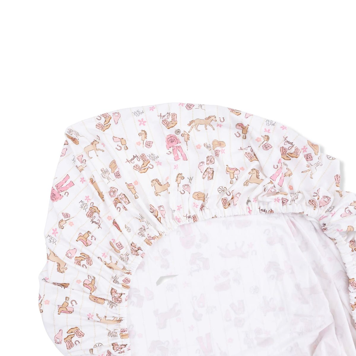 Cowgirl Nursery - Crib Sheet Angel Dear 