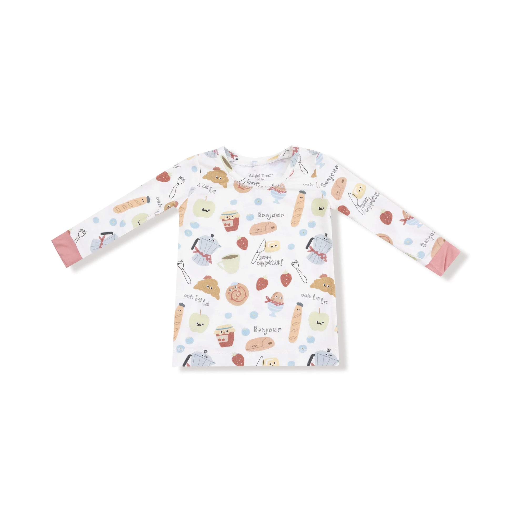 Angel Dear Cozy Long Sleeve Loungewear Set Soft Breathable Fabric - Apparel & Accessories > Clothing > Baby & Toddler Clothing > Baby & Toddler Sleepwear 171