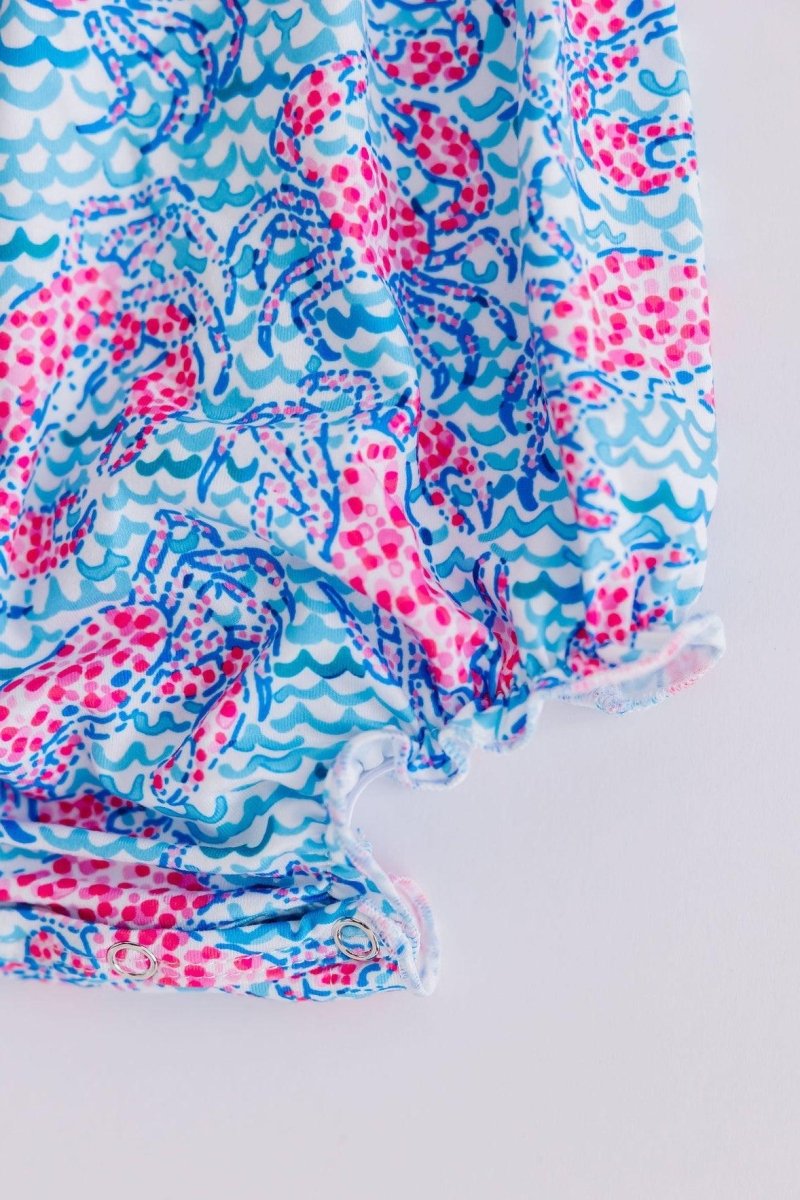 Mila & Rose ® Crab Walk Ruffle Cross Back Romper Mila Rose for Girls - Everetts Place Boutique - 