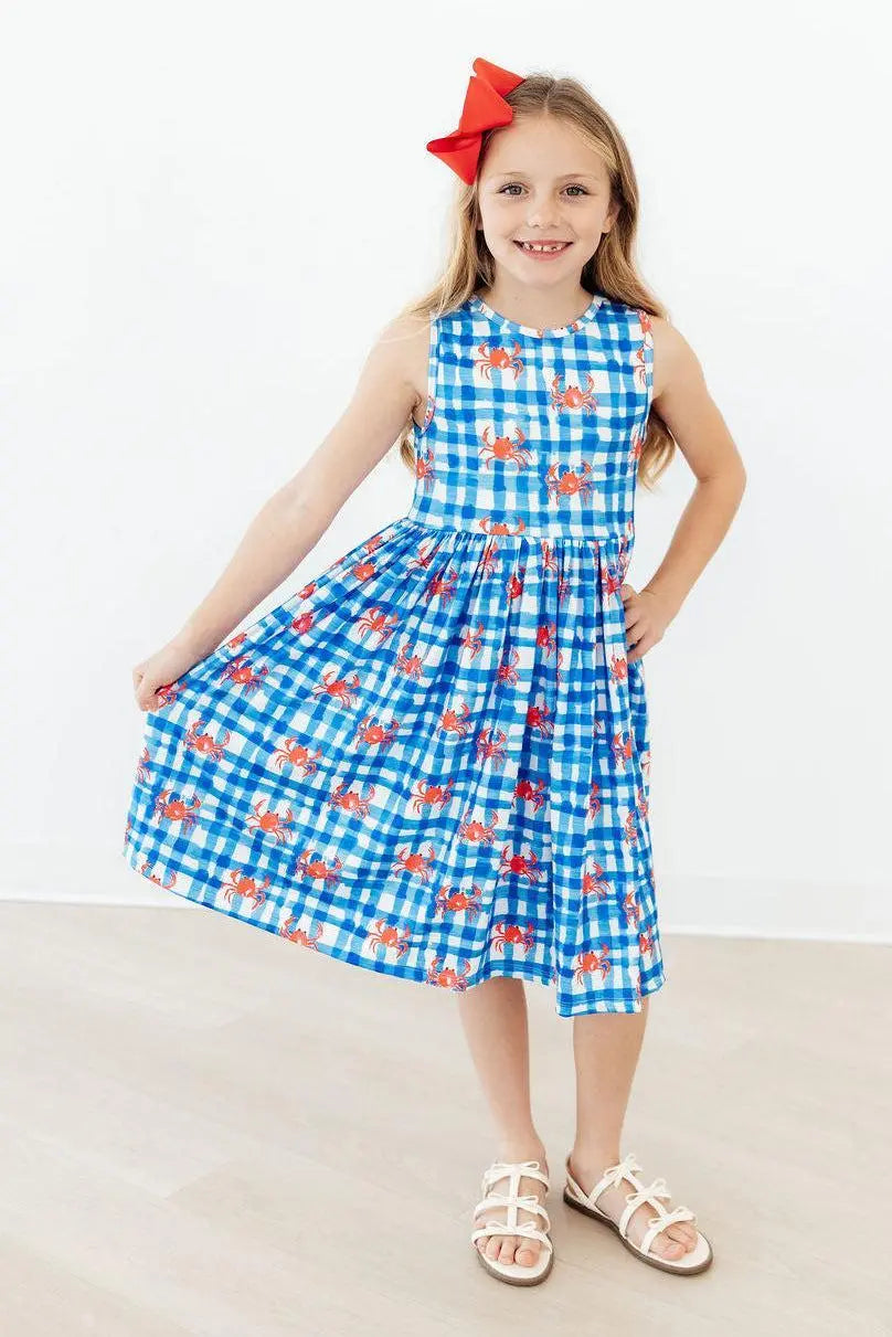 Mila & Rose ® Crabby Cutie Tank Twirl Dress - 