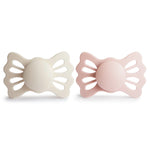 Mushie Frigg Lucky Symmetrical Silicone Pacifier 2 Pack for 6 to 18 Months - Baby & Toddler > Baby Health > Pacifiers & Teethers SILICONE FRIGG PACIFIERS