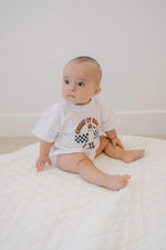 Little Joy Co. Creep It Real Organic Cotton Halloween T Shirt Romper -