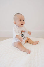 Little Joy Co. Creep It Real Organic Cotton Halloween T Shirt Romper -