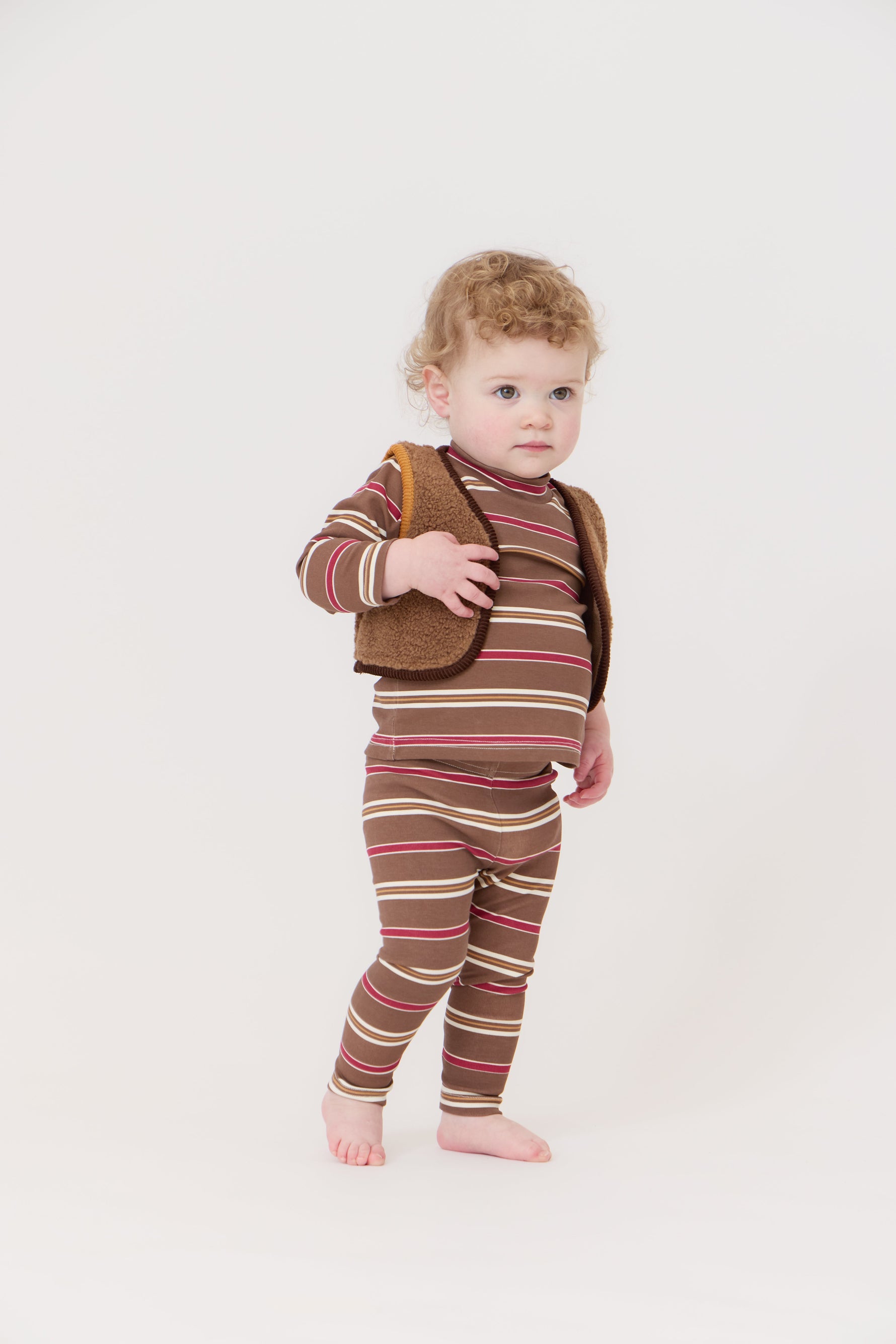 Ella Sherpa Vest by Crew Kids NY