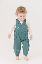 Louise Overalls - Emerald by Crew Kids NY