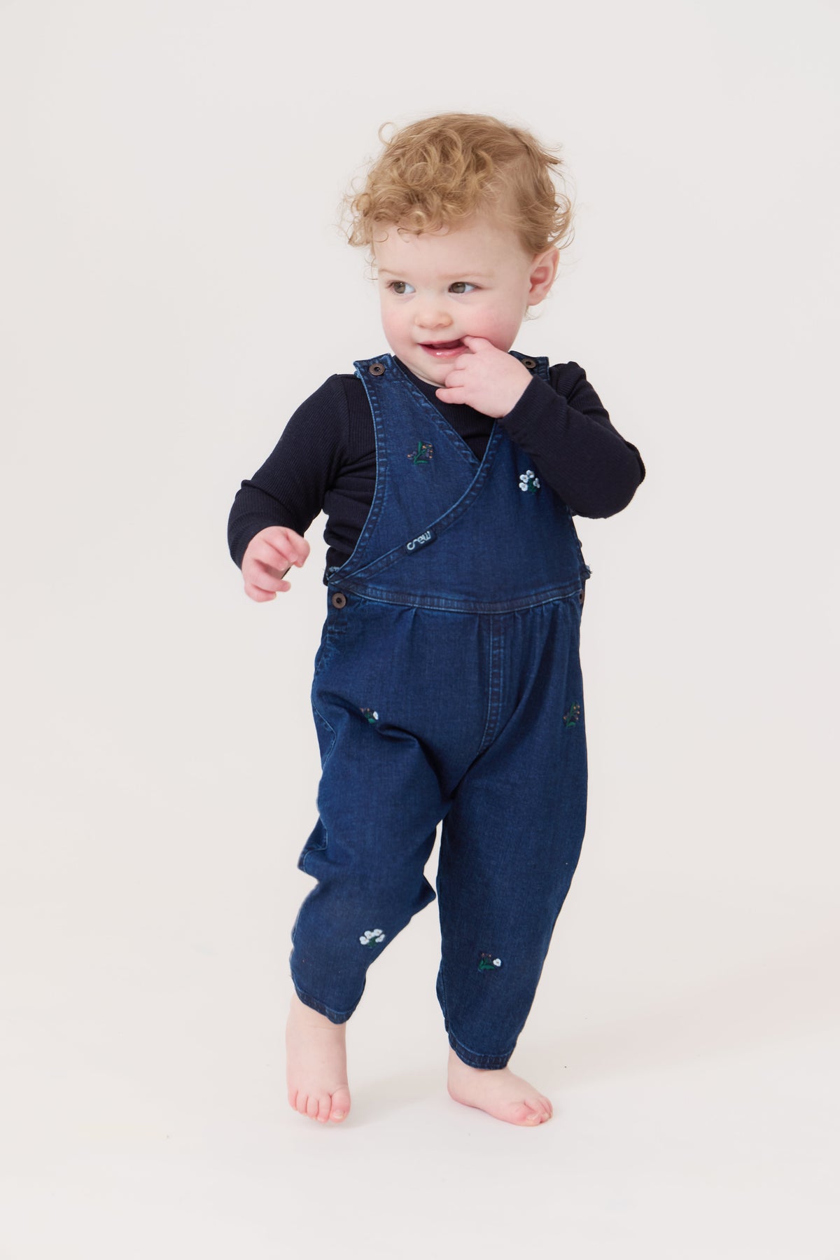 Louise Overalls - Blue by Crew Kids NY (view 2 of 4)
