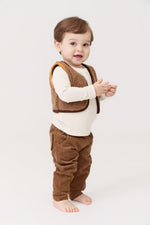 Aiden Barrel Pants - Tan by Crew Kids NY (view 2 of 5)