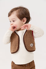 Ella Sherpa Vest by Crew Kids NY