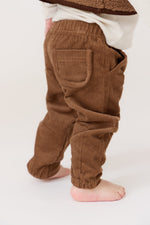 Aiden Barrel Pants - Tan by Crew Kids NY (view 5 of 5)